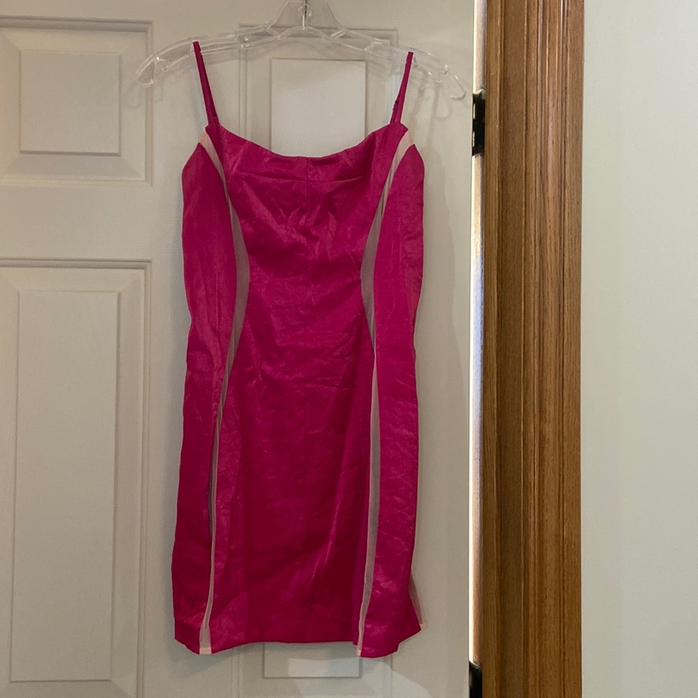 NBD pink dress